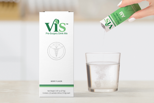 Vis Pre-surgery drink mix sachet for PM and AM